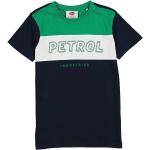 Reduzierte Schwarze Petrol Industries Rundhals-Ausschnitt Printed Shirts für Kinder & Druck-Shirts für Kinder aus Baumwolle für Jungen Größe 140 