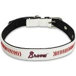 Pets First MLB Signature Pro Premium Hundehalsband, Atlanta Braves, Größe S