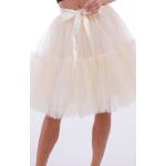 Pinke Vintage Midi Festliche Röcke aus Tüll für Damen Einheitsgröße 