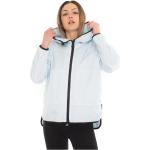 Reduzierte Blaue Peuterey Harrington-Jacken mit Reißverschluss aus Polyamid mit Kapuze für Damen Übergrößen für den für den Herbst 