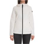 Weiße Peuterey Harrington-Jacken aus Polyamid mit Kapuze für Damen Größe XS 