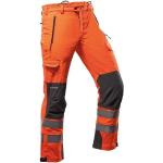 Orange Wasserdichte Pfanner Schutzbekleidung Warnschutzhosen mit Reißverschluss Größe L 