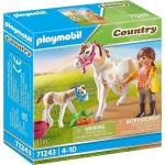 PLAYMOBIL Country: Pferd mit Fohlen