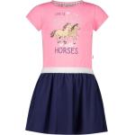 Bunte Bestickte Bestickte Kinderkleider mit Pferdemotiv für Mädchen Größe 122 für den für den Sommer 