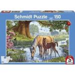 150 Teile Schmidt Spiele Pferde & Pferdestall Kinderpuzzles mit Tiermotiv 