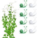 Grüne Pflanzenclips aus Kunststoff 90-teilig 
