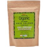 Dunkelbraune Radico Naturkosmetik Nachhaltige Henna Haarfarben & Pflanzenhaarfarben bei empfindlicher Kopfhaut braunes Haar 