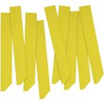 Gelbe FloraSelf Pflanzenschilder aus Fichte 25-teilig 