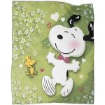 Die Peanuts Snoopy Kuscheldecken & Wohndecken aus Flanell maschinenwaschbar 150x200 
