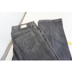 PHARD Panta DamenJeans stretch low W Hose 27/32 W27 L32 stonewashed schwarz NEU.