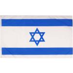 Israel Flaggen & Israel Fahnen mit Jerusalem-Motiv aus Metall UV-beständig 