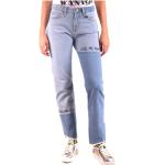 Reduzierte Blaue Philipp Plein Skinny Jeans mit Reißverschluss aus Baumwolle maschinenwaschbar für Damen 