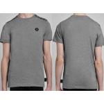Reduzierte Graue Kurzärmelige Philipp Plein T-Shirts für Herren Größe S für den für den Sommer 