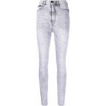 Blaue Philipp Plein Skinny Jeans aus Denim für Damen 