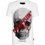 Reduzierte Weiße Philipp Plein T-Shirts für Herren Größe XXL 