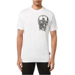 Weiße Philipp Plein T-Shirts für Herren Größe M 