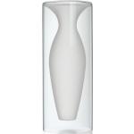 Reduzierte Moderne 32 cm Philippi Esmeralda Vasen & Blumenvasen 16 cm satiniert aus Glas mundgeblasen 