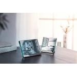 Silberne Moderne Philippi Foto-Untersetzer glänzend aus Glas 