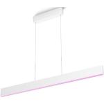 Weiße PHILIPS hue LED-Pendelleuchten aus Metall smart home 