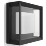 Schwarze PHILIPS hue Quadratische LED Wandlampen smart home 