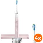 Philips Sonicare DiamondClean 9000 HX9911/84 Gradient Pink + Aufsteckbürsten (4 Stück) Elektrische Zahnbürste | Kostenlos in 1 Werktag geliefert