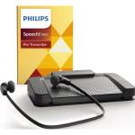 Philips Wiedergabeset LFH7277 USB Windows® universell Software SpeechExec Pro Transcribe, Stereokopfhörer LFH0334, USB-Fußschalter LFH2330, Kurzanleitung