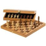 Schachspiel Buchform Reiseschach Breite 30 cm standard 