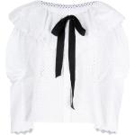 Philosophy di Lorenzo Serafini, Baumwollhemd mit Voluminösen Ärmeln White, Damen, Größe: S