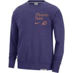 Lila Nike Dri-Fit Phoenix Suns Herrensweatshirts Größe XXL 
