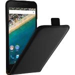 Schwarze PhoneNatic Nexus 5x Hüllen Art: Gürteltaschen mit Bildern aus Kunstleder mit Schutzfolie 