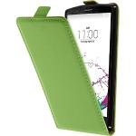 Grüne PhoneNatic LG G4s Cases Art: Flip Cases mit Bildern aus Kunstleder mit Schutzfolie 
