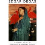 Photocircle Poster / Leinwandbild - Ausstellungsposter: Junge Frau mit Ibis von Edgar Degas