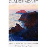 Grüne Impressionistische Claude Monet Nachhaltige Poster 40x60 