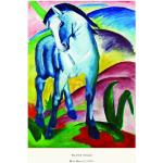 Blaue Expressionistische Franz Marc Nachhaltige Poster 20x30 