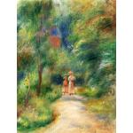 Grüne Impressionistische Pierre-Auguste Renoir Nachhaltige Keilrahmenbilder 15x20 