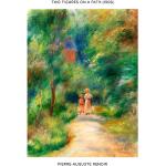 Grüne Impressionistische Pierre-Auguste Renoir Nachhaltige Poster 40x60 