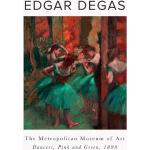 Photocircle Poster / Leinwandbild - Tänzerinnen, Pink und Grün von Edgar Degas