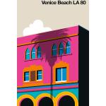Photocircle Poster / Leinwandbild - Venice Beach LA 80