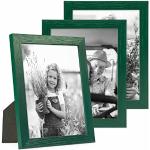 Dunkelgrüne Photolini Fotowände & Bilderrahmen Sets aus Acrylglas 15x20 3-teilig 