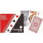 Piatnik Spielkarten 2197 Standard, Romme, 2x55 Karten, Papier, Franz. Bild, Bridge, Canasta