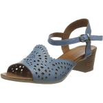 Piazza Damen 911015 Sandale mit Absatz, Blau (51), 41 EU