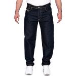 Dunkelblaue Loose Fit Atmungsaktive Picaldi Wide Leg Jeans & Relaxed Fit Jeans mit Knopf aus Denim für Herren Weite 38 