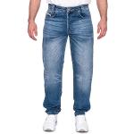 Loose Fit Atmungsaktive Picaldi Wide Leg Jeans & Relaxed Fit Jeans mit Knopf aus Denim für Herren Weite 38 