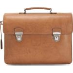 Picard Unisex Cow Leather Briefcase Messenger Bag - skin / One Size