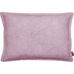 Lavendelfarbene Unifarbene Shabby Chic Pichler Dekokissenbezüge mit Reißverschluss aus Textil 