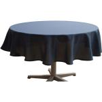 Indigofarbene Melierte Runde Runde Tischdecken 170 cm 