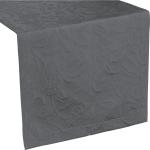 Graue Unifarbene Pichler Runde eckige Tischdecken 150 cm aus Textil 