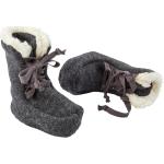 Pickapooh Baby Hausschuhe Babyschuhe Walk-Boots anthrazit Gr. 1 (0-3 Monate)