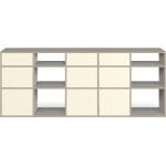 Cremefarbene Pickawood Sideboards mit Schublade Breite 0-50cm, Höhe 200-250cm, Tiefe 0-50cm 