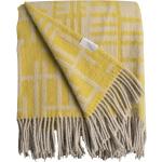 Reduzierte Gelbe almedahls Wolldecken & Plaids aus Wolle 130x170 